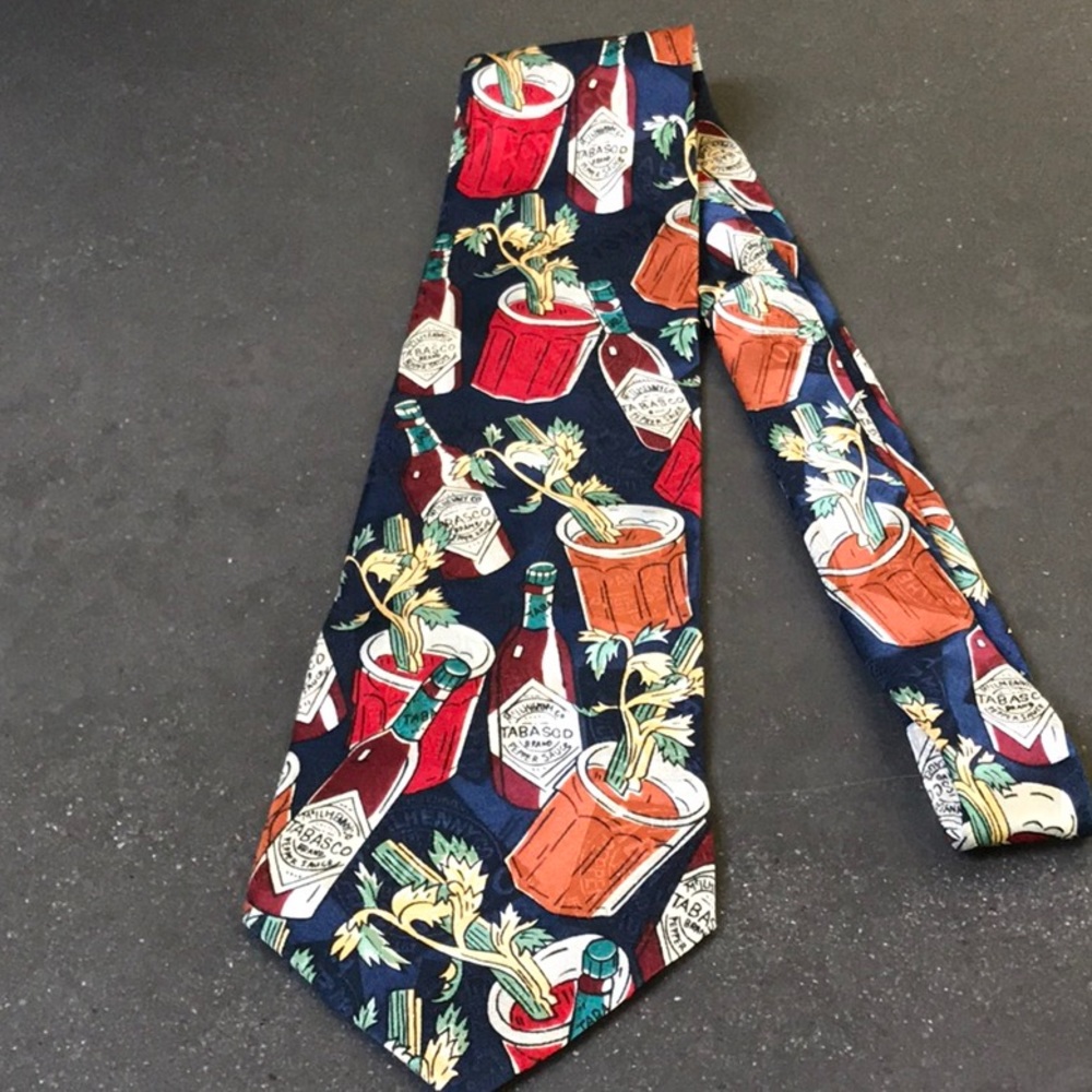 Tobasco Bloody Mary Tie